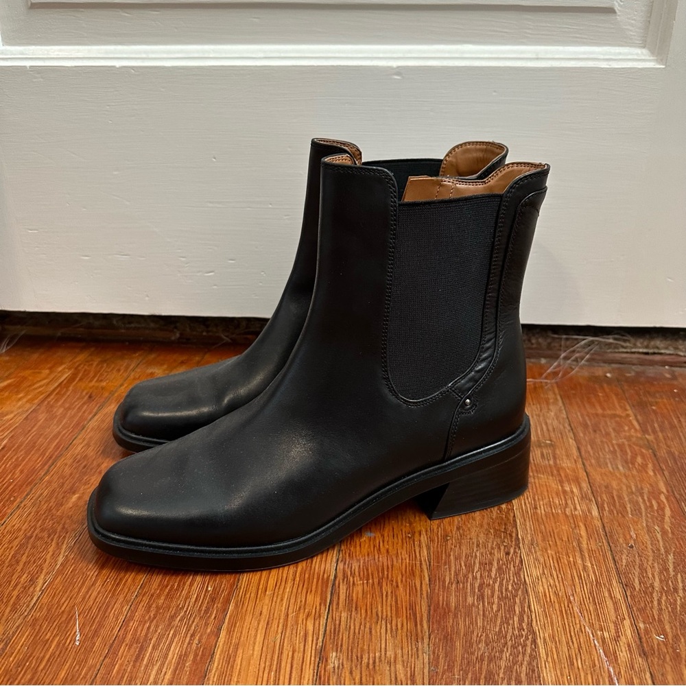 Franco Sarto Leather Chelsea Boots